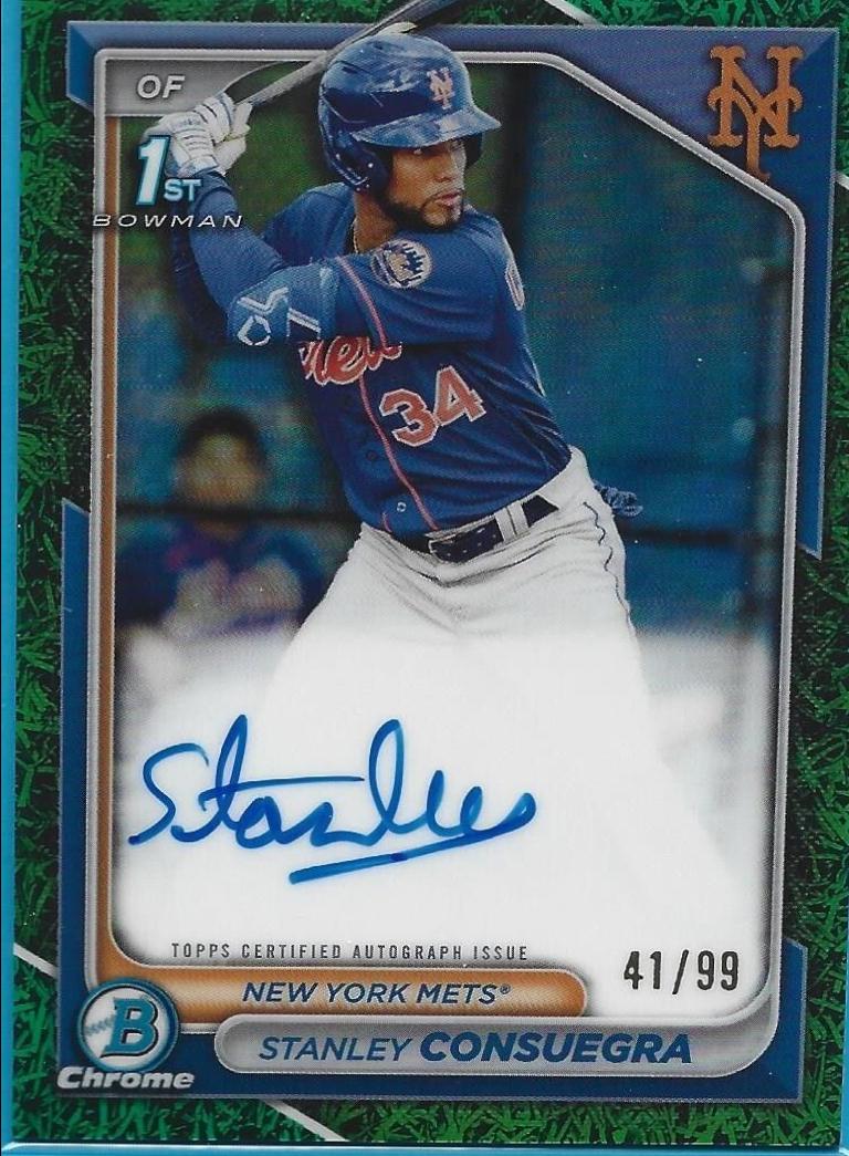 Stanley Consuegra [Green Refractor] #CPA-SC