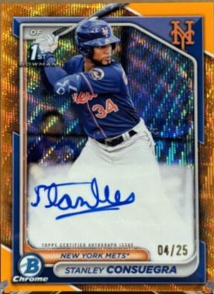Stanley Consuegra [Orange Wave Refractor] #CPA-SC