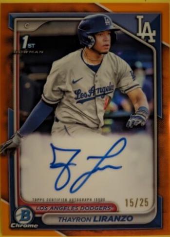Thayron Liranzo [Orange Refractor] #CPA-TL