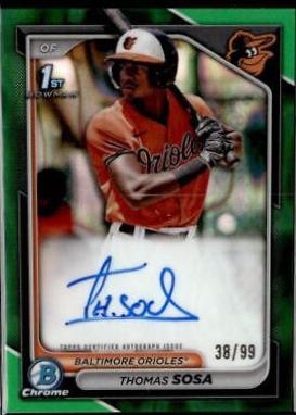 Thomas Sosa [Green Lava Refractor] #CPA-TS