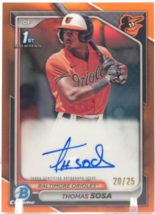 Thomas Sosa [Orange Refractor] #CPA-TS