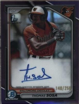 Thomas Sosa [Purple Refractor] #CPA-TS