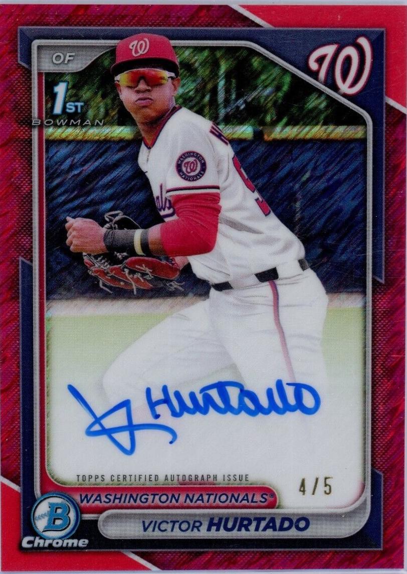 Victor Hurtado [Red Shimmer Refractor] #CPA-VH