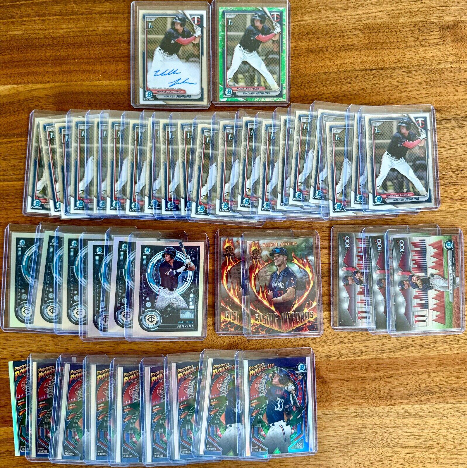 Walker Jenkins [Blue Lunar Refractor] #CPA-WJ