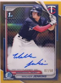 Walker Jenkins [Gold Refractor] #CPA-WJ