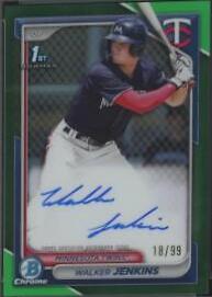 Walker Jenkins [Green Refractor] #CPA-WJ