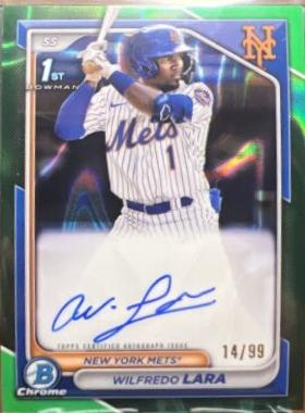 Wilfredo Lara [Green Lava Refractor] #CPA-WL