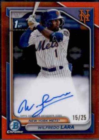Wilfredo Lara [Orange Refractor] #CPA-WL