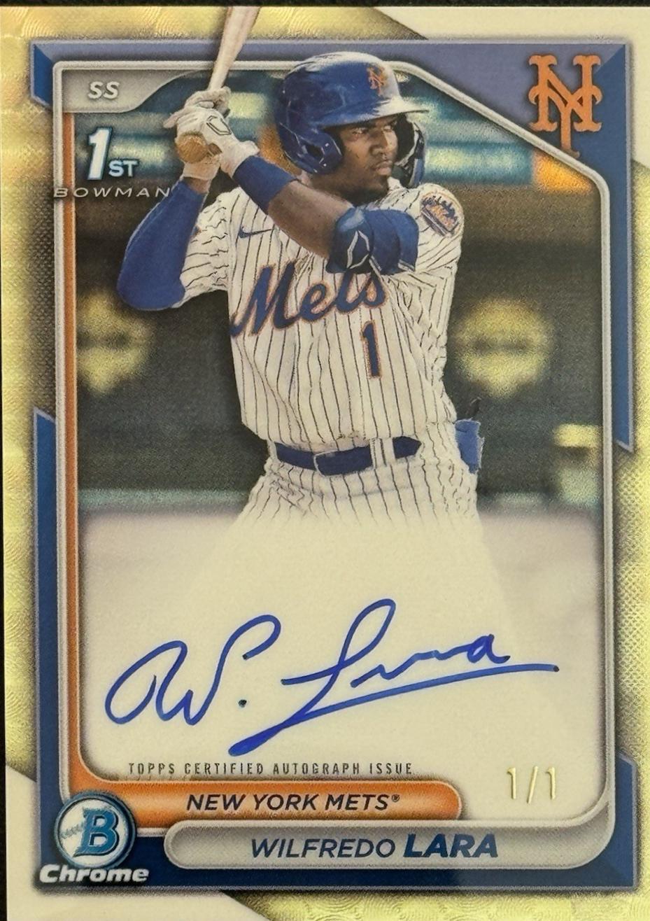 Wilfredo Lara [Superfractor] #CPA-WL