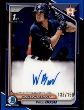 Will Bush [Blue Refractor] #CPA-WB