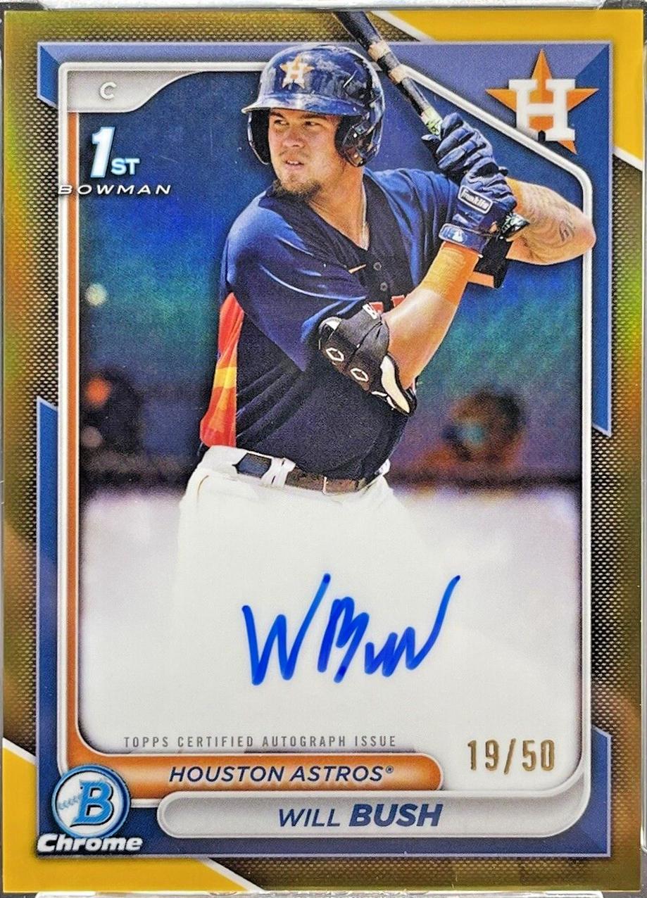 Will Bush [Gold Refractor] #CPA-WB