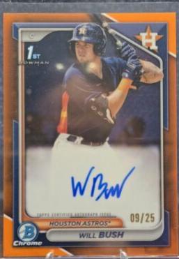 Will Bush [Orange Refractor] #CPA-WB
