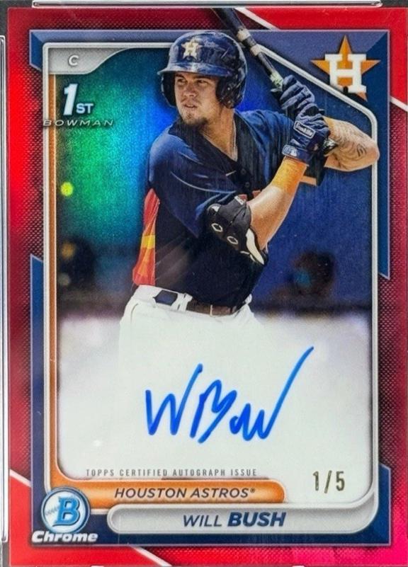 Will Bush [Red Refractor] #CPA-WB