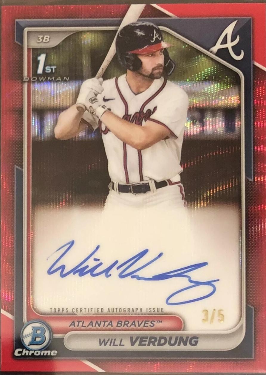 Will Verdung [Red Wave Refractor] #CPA-WV