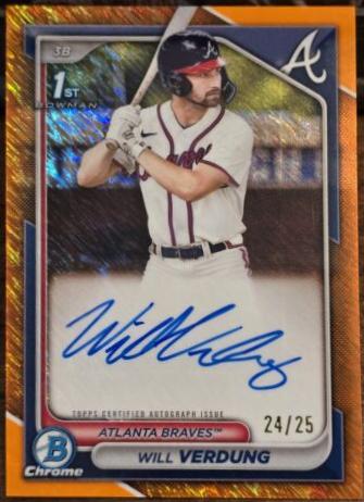 Will Verdung [Shimmer Orange Refractor] #CPA-WV