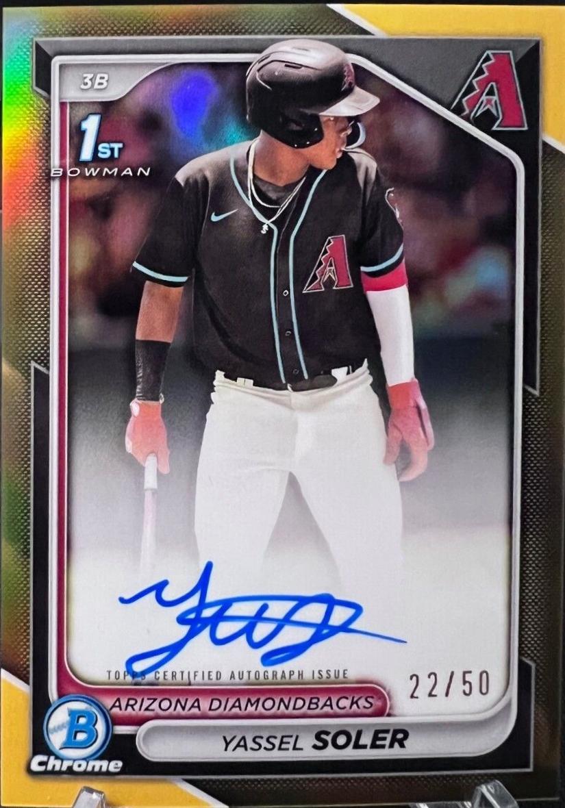 Yassel Soler [Gold Refractor] #CPA-YSO