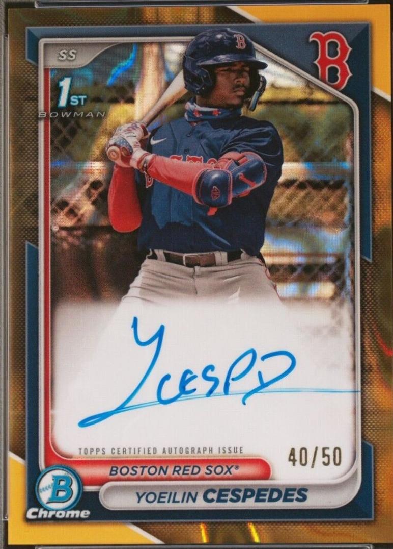 Yoeilin Cespedes [Gold Lava Refractor] #CPA-YCE
