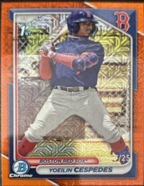 Yoeilin Cespedes [Orange Refractor] #CPA-YCE