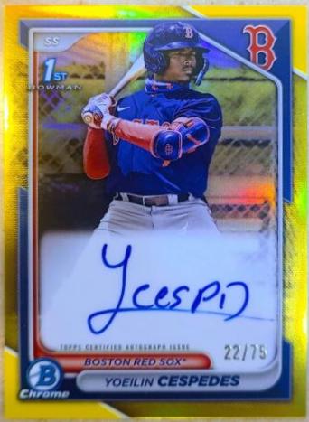 Yoeilin Cespedes [Yellow Refractor] #CPA-YCE