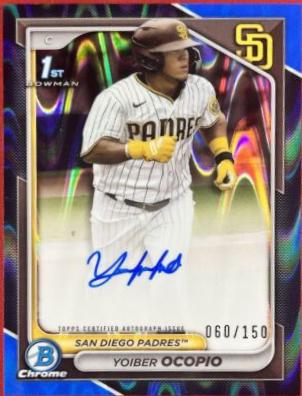 Yoiber Ocopio [Blue RayWave Refractor] #CPA-YO