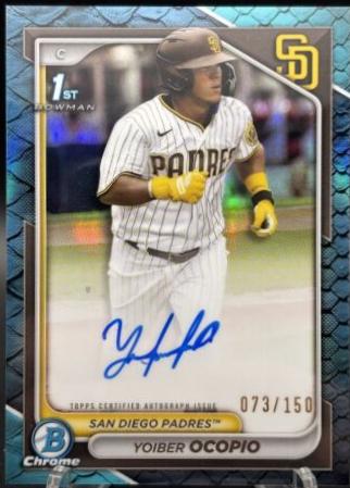 Yoiber Ocopio [Blue Refractor] #CPA-YO