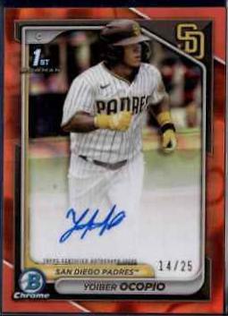 Yoiber Ocopio [Orange Refractor] #CPA-YO