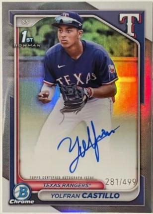 Yolfran Castillo [Refractor] #CPA-YC