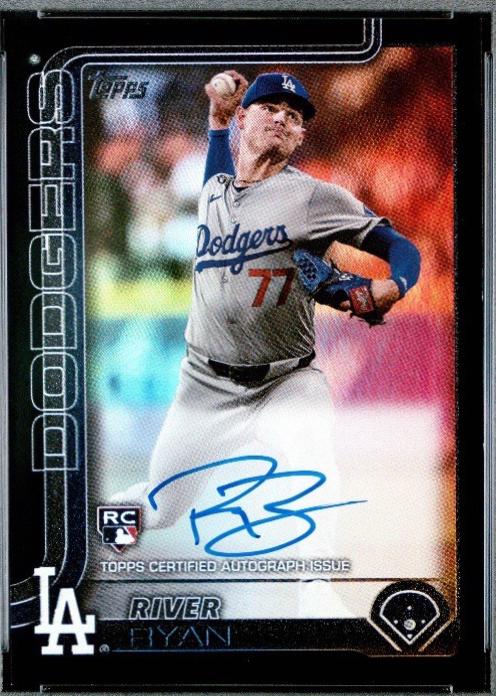 River Ryan [Black Foil Flagship Real One Autograph] #273