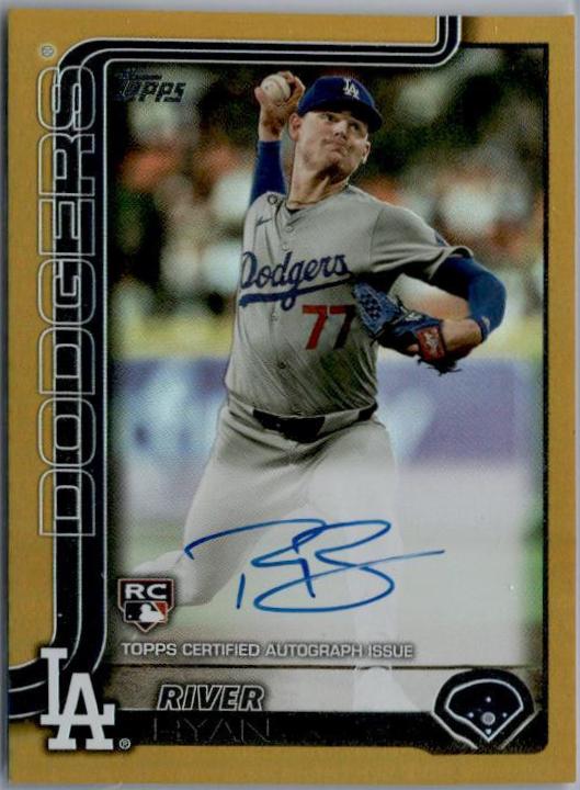 River Ryan [Gold Foil Flagship Real One Autograph] #273