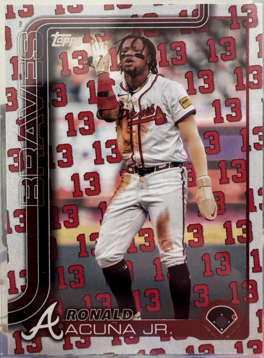Ronald Acuna Jr. [Player Number Variation] #207