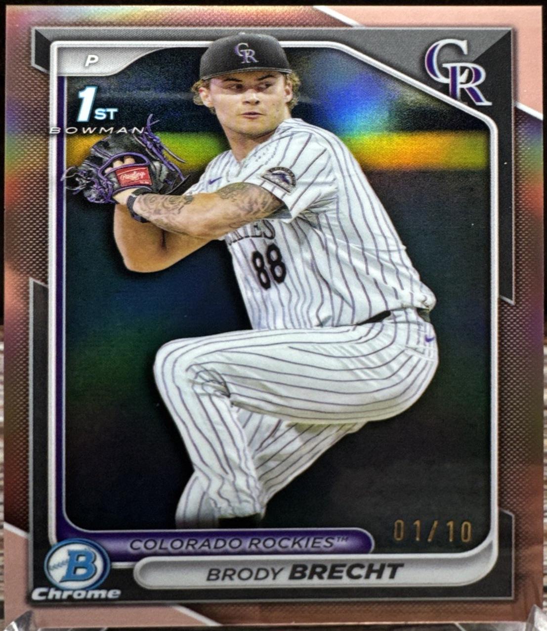Brody Brecht [Rose Gold Refractor] #BDC-39