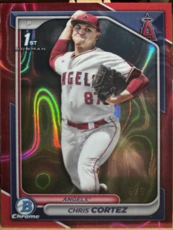 Chris Cortez [Red Lava Refractor] #BDC-77