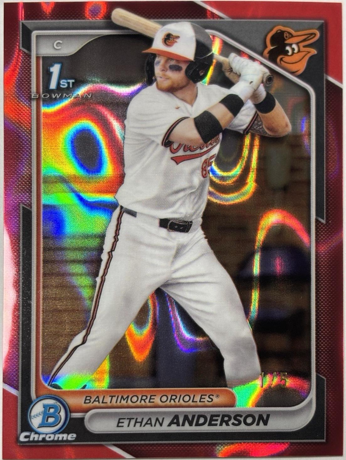 Ethan Anderson [Red Lava Refractor] #BDC-79