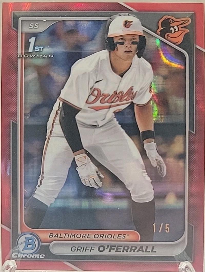 Griff O'Ferrall [Red Lava Refractor] #BDC-21