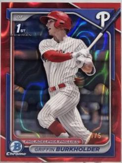 Griffin Burkholder [Red Lava Refractor] #BDC-60