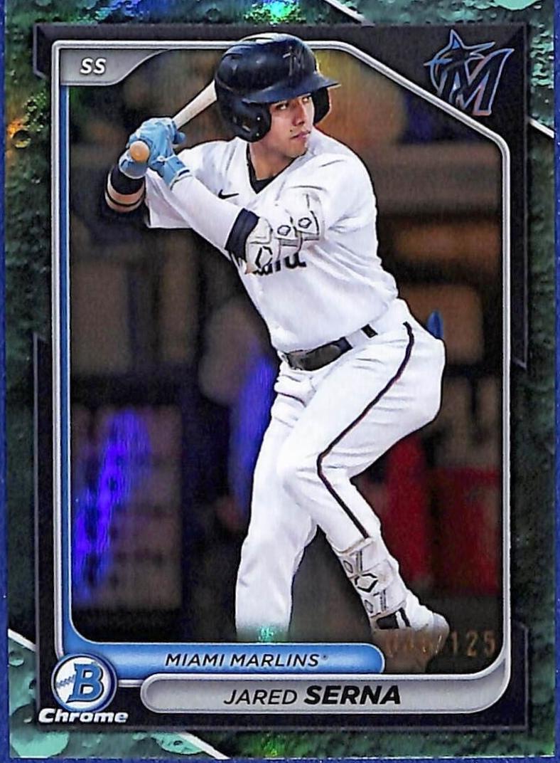 Jared Serna [Aqua Lunar Refractor] #BDC-161