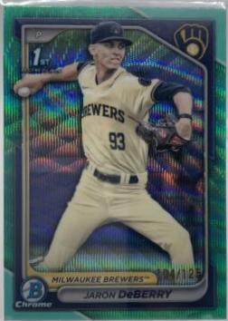 Jaron DeBerry [Aqua Wave Refractor] #BDC-6