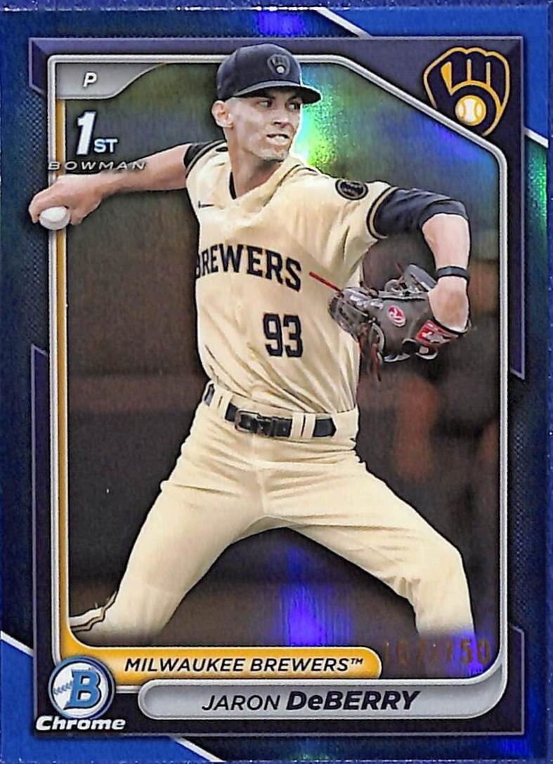 Jaron DeBerry [Blue Refractor] #BDC-6
