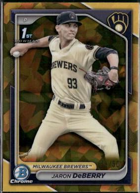 Jaron DeBerry [Gold Refractor] #BDC-6