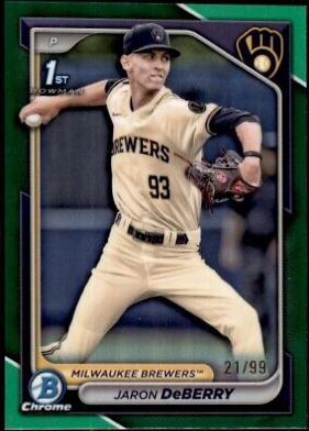Jaron DeBerry [Green Refractor] #BDC-6