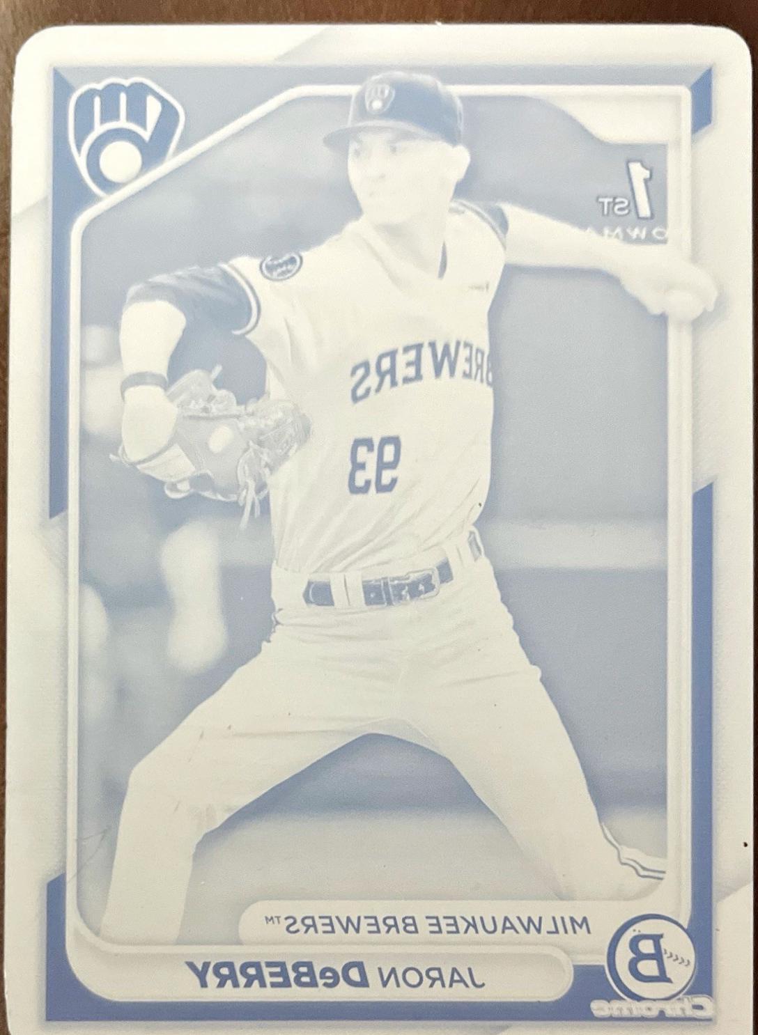Jaron DeBerry [Printing Plate] #BDC-6