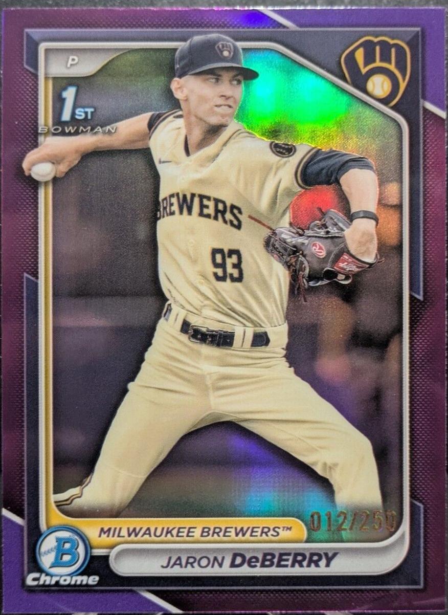 Jaron DeBerry [Purple Refractor] #BDC-6