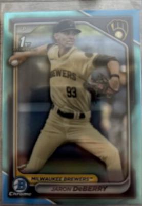 Jaron DeBerry [Sky Blue Refractor] #BDC-6