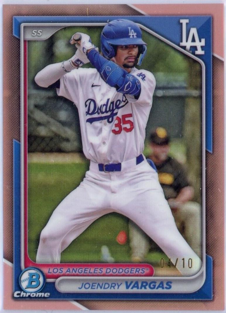 Joendry Vargas [Rose Gold Refractor] #BDC-177
