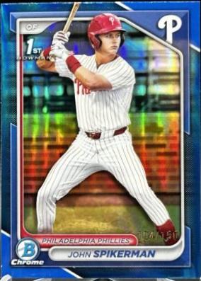 John Spikerman [Blue Refractor] #BDC-49