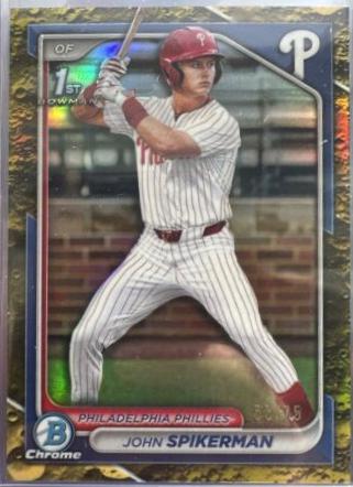 John Spikerman [Gold Refractor] #BDC-49