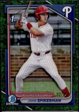 John Spikerman [Green Grass Refractor] #BDC-49