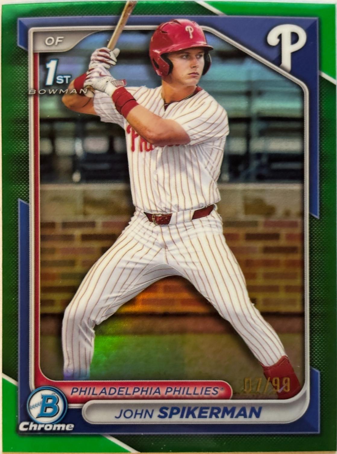 John Spikerman [Green Refractor] #BDC-49