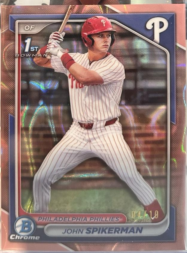 John Spikerman [Rose Gold Refractor] #BDC-49