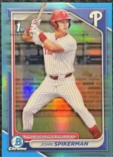 John Spikerman [Sky Blue Refractor] #BDC-49